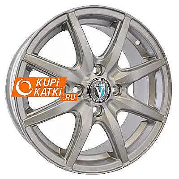 Tech Line 1415 5.5x14/4x100 D67.1 ET43 Silver