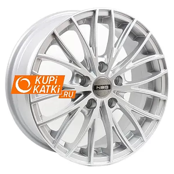 Tech Line 671 6.5x16/5x112 D57.1 ET45 Silver