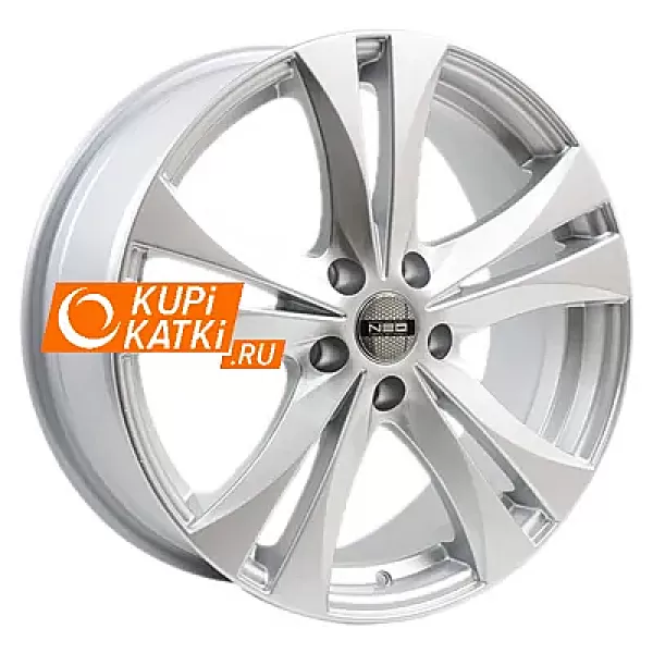 Tech Line 844 7.5x18/5x112 D66.6 ET35 Silver