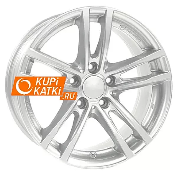 Rial X10 7x18/5x112 D57.1 ET45 Polar Silver