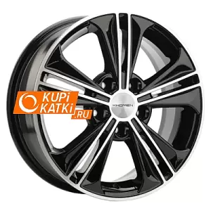 Khomen Wheels Double-Spoke 603  Black-FP