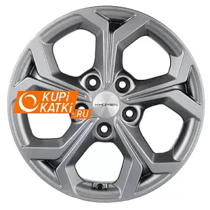 Khomen Wheels Double-Spoke 606  6.5x16/5x114.3 D60.1 ET45 G-Silver
