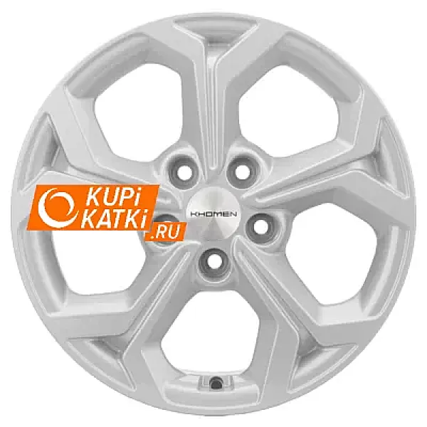 Khomen Wheels Double-Spoke 606  6.5x16/5x114.3 D67.1 ET50 F-Silver