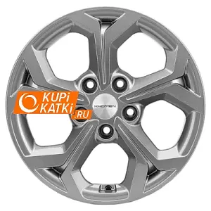 Khomen Wheels Double-Spoke 606  6.5x16/5x114.3 D67.1 ET50 Gray