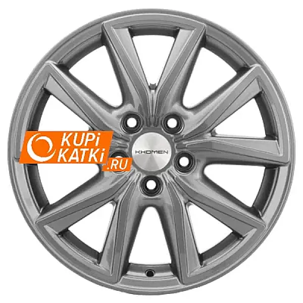 Khomen Wheels Double-Spoke 706  7x17/5x114.3 D60.1 ET45 Gray