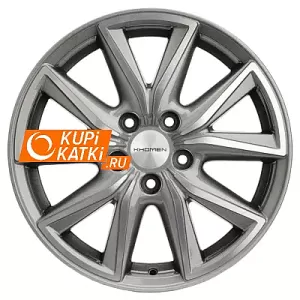 Khomen Wheels Double-Spoke 706  7x17/5x114.3 D60.1 ET45 G-Silver-FP
