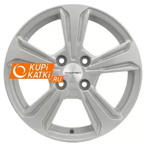 Khomen Wheels U-Spoke 502  6x15/4x100 D54.1 ET46 F-Silver