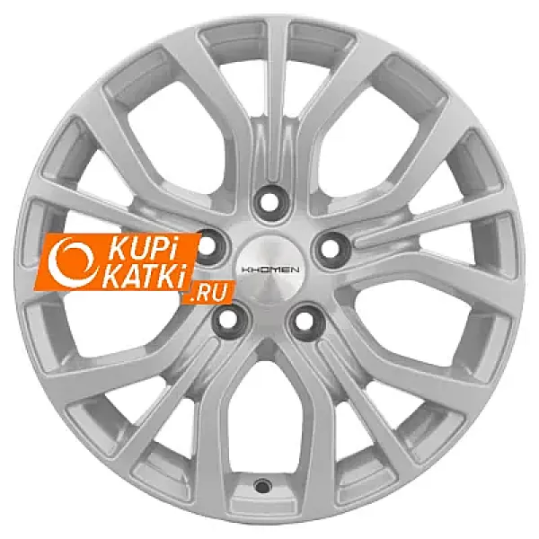 Khomen Wheels U-Spoke 608  6.5x16/5x114.3 D67.1 ET41 F-Silver