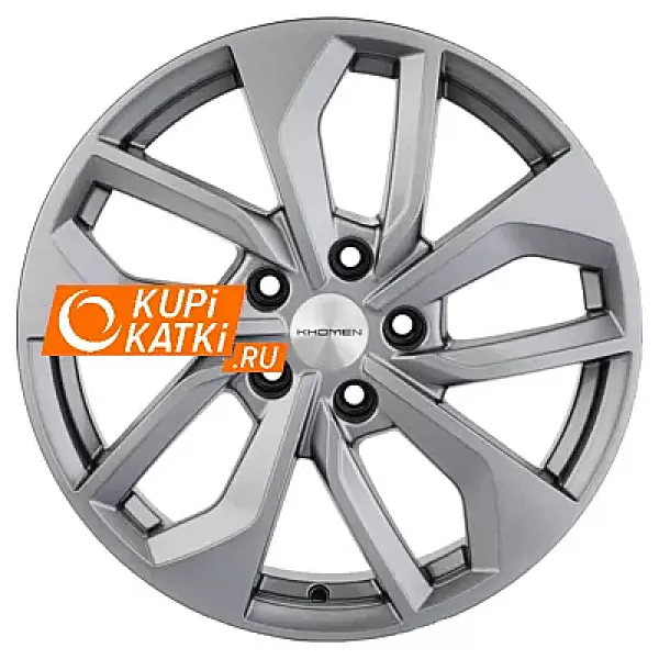 Khomen Wheels U-Spoke 703  7x17/5x112 D57.1 ET40 G-Silver