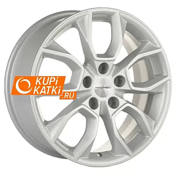 Khomen Wheels U-Spoke 713  7x17/5x114.3 D67.1 ET51 F-Silver
