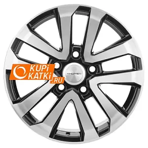 Khomen Wheels V-Spoke 203  Black-FP