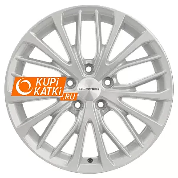 Khomen Wheels V-Spoke 705  7x17/5x114.3 D60.1 ET45 F-Silver