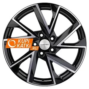 Khomen Wheels V-Spoke 714  Black-FP