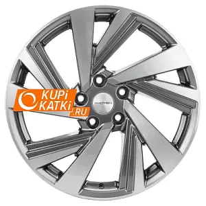 Khomen Wheels V-Spoke 801  Gray-FP