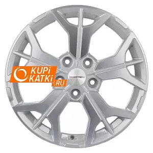 Khomen Wheels Y-Spoke 715  7x17/5x112 D57.1 ET40 F-Silver-FP
