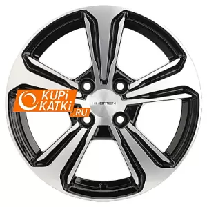 Khomen Wheels KHW1502 Black-FP