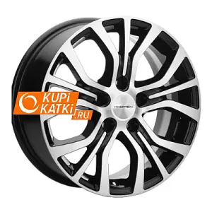 Khomen Wheels KHW1608 Black-FP