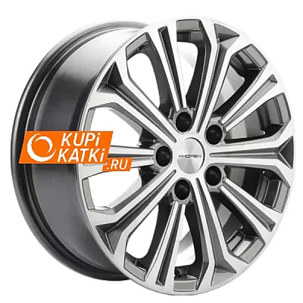 Khomen Wheels KHW1610 6.5x16/5x115 D70.2 ET41 Gray-FP