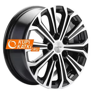 Khomen Wheels KHW1610 Black-FP