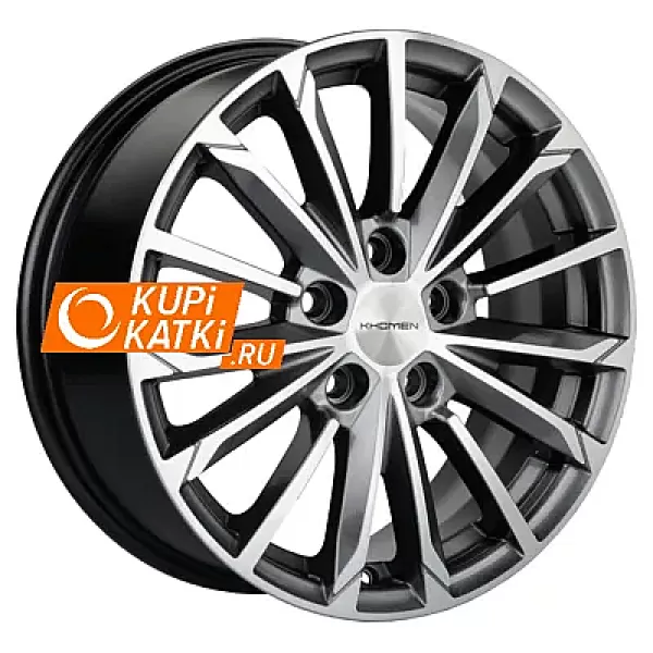 Khomen Wheels KHW1611 6.5x16/5x112 D66.6 ET39.5 G-Silver