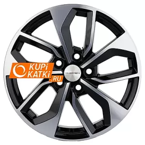 Khomen Wheels KHW1703 Black-FP