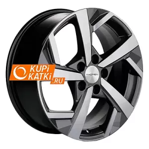 Khomen Wheels KHW1712 Gray-FP