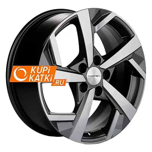 Khomen Wheels KHW1712 7x17/5x112 D57.1 ET43 Gray-FP