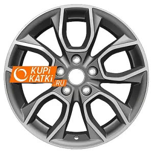 Khomen Wheels KHW1713 Gray-FP