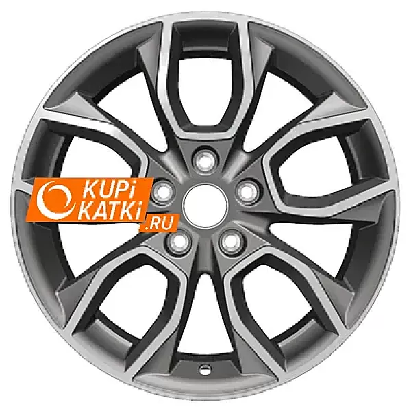 Khomen Wheels KHW1713 7x17/5x114.3 D57.1 ET40 Gray-FP