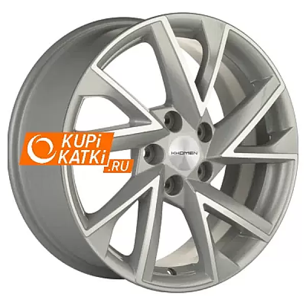 Khomen Wheels KHW1714 7x17/5x114.3 D67.1 ET51 F-Silver-FP