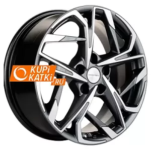 Khomen Wheels KHW1716 7x17/5x114.3 D67.1 ET45 Gray-FP