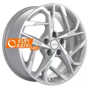 Khomen Wheels KHW1716 7x17/5x114.3 D67.1 ET48 F-Silver