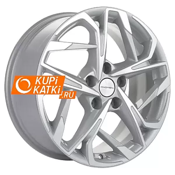 Khomen Wheels KHW1716 7x17/5x114.3 D60.1 ET45 F-Silver