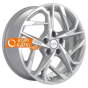 Khomen Wheels KHW1716 F-Silver-FP