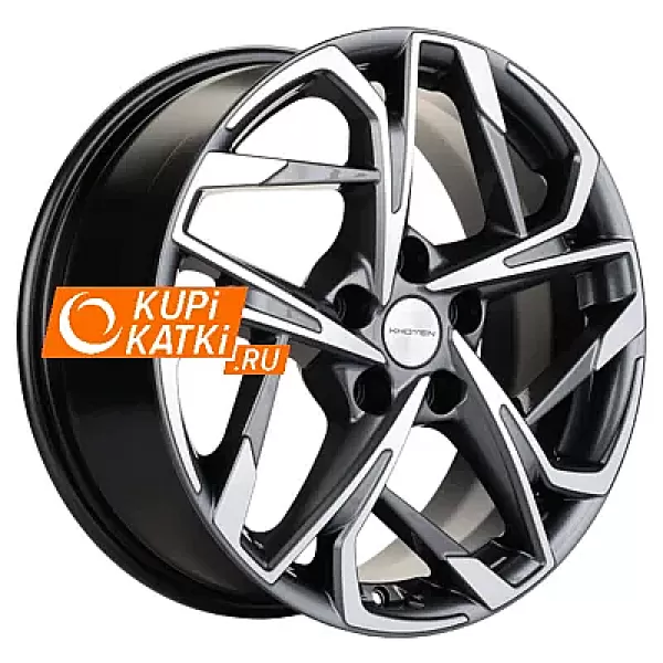 Khomen Wheels KHW1716 7x17/5x114.3 D67.1 ET50 Gray