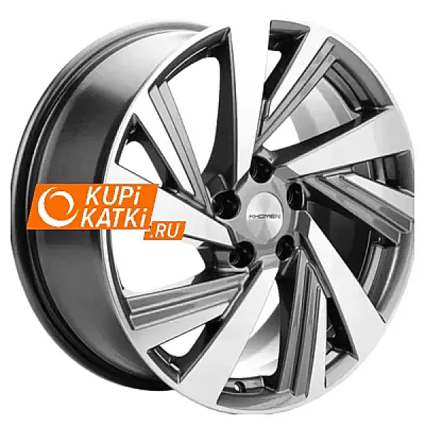 Khomen Wheels KHW1801 7.5x18/5x114.3 D66.1 ET45 Gray-FP