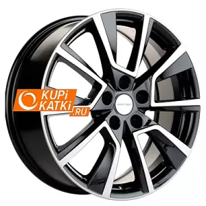 Khomen Wheels KHW1802 7x18/5x114.3 D60.1 ET35 Black-FP