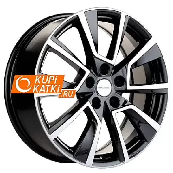 Khomen Wheels KHW1802 7x18/5x114.3 D66.1 ET35 Black-FP
