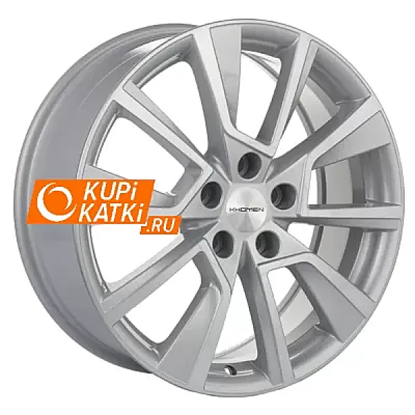 Khomen Wheels KHW1802 7x18/5x112 D57.1 ET45 F-Silver-FP