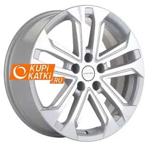 Khomen Wheels KHW1803 F-Silver-FP
