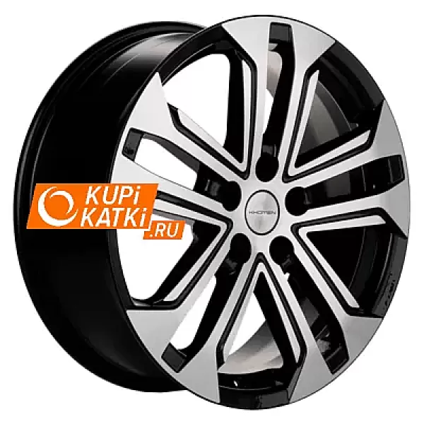 Khomen Wheels KHW1803 7x18/5x108 D60.1 ET45 Black-FP