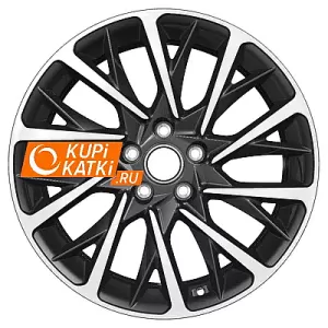 Khomen Wheels KHW1804 7.5x18/5x112 D66.6 ET39 Black-FP