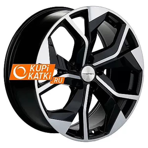 Khomen Wheels KHW2006 8.5x20/5x112 D66.6 ET33 Black-FP