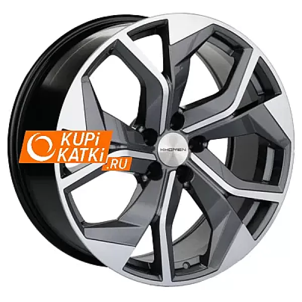 Khomen Wheels KHW2006 8.5x20/5x112 D66.6 ET33 Gray-FP