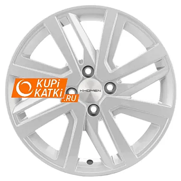 Khomen Wheels KHW1609 6x16/4x100 D54.1 ET48 F-Silver