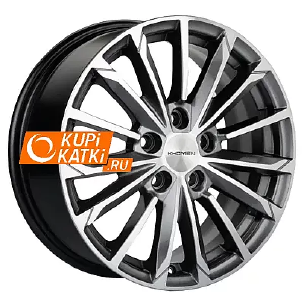 Khomen Wheels KHW1611 6.5x16/5x114.3 D67.1 ET45 G-Silver-FP