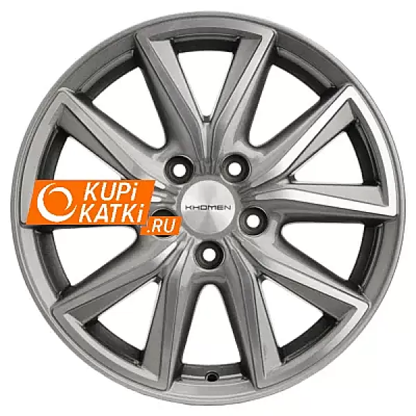 Khomen Wheels KHW1706 7x17/5x114.3 D60.1 ET45 G-silver-FP