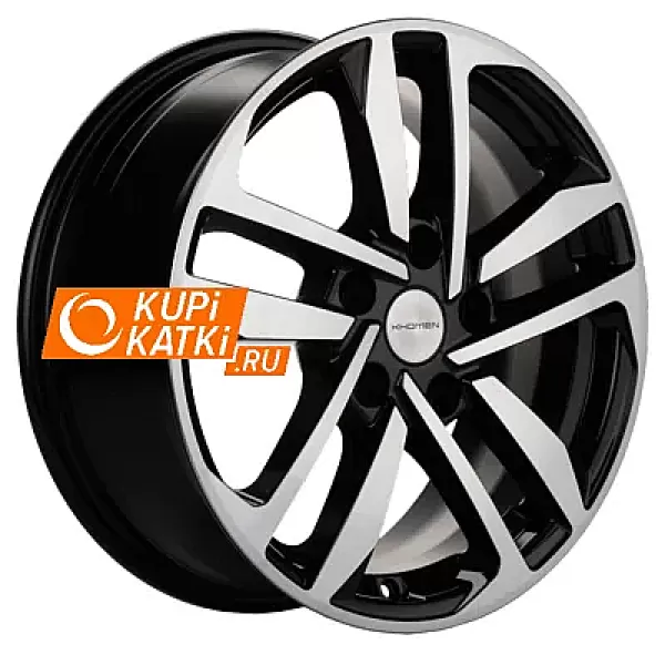 Khomen Wheels KHW1612 6.5x16/5x114.3 D67.1 ET43 Black-FP