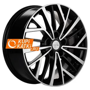 Khomen Wheels KHW1717 7x17/5x108 D60.1 ET45 Black-FP