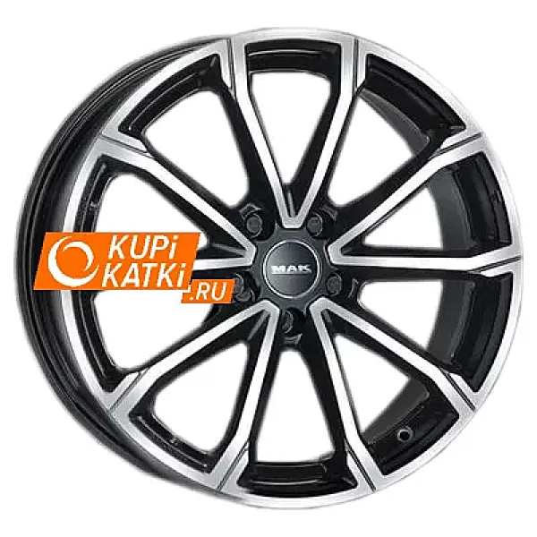 MAK DaVinci 7x17/5x114.3 D67.1 ET50 Black mirror